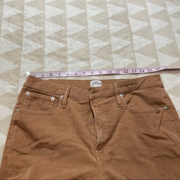 J crew vintage slim straight corduroy pants pale mocha - Picture 5 of 8